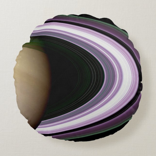 Coussins Ronds Anneaux de Saturne (Devant)