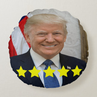 Coussins Ronds Approbation du président Donald Trump