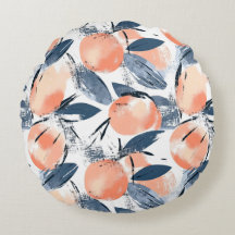 Aquarell Pêches Pattern Design Decossements