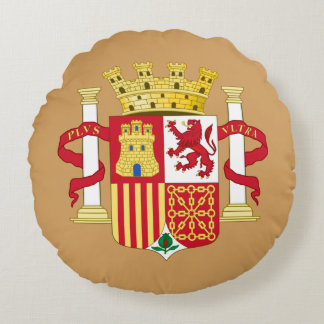 Coussins Ronds Armoiries d'Espagne