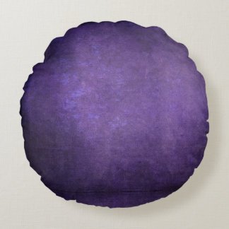 Coussins Ronds Arrière - plan de Grunge Ombre foncée - Violet
