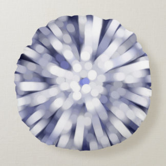 Coussins Ronds arrière - plan violet abstrait. étoile à explosion