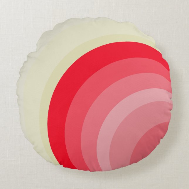 Coussins Ronds Art Deco Round Pillow (Devant)