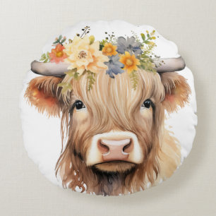Coussins Ronds Audrey Cow