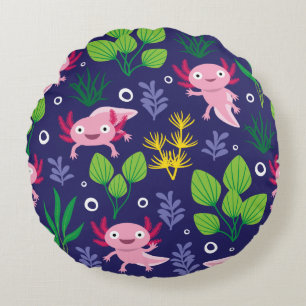 Coussins Ronds Axolotl