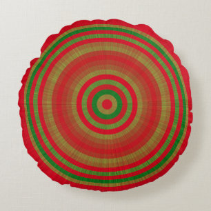 Coussins Ronds Bagues d'or rouge
