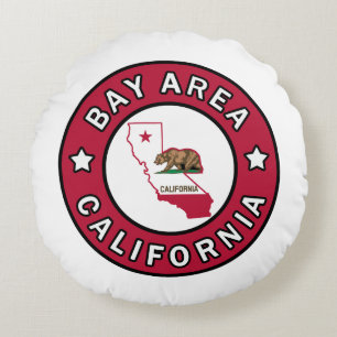 Coussins Ronds Baie en Californie