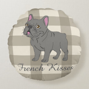 Coussins Ronds Baisers Français