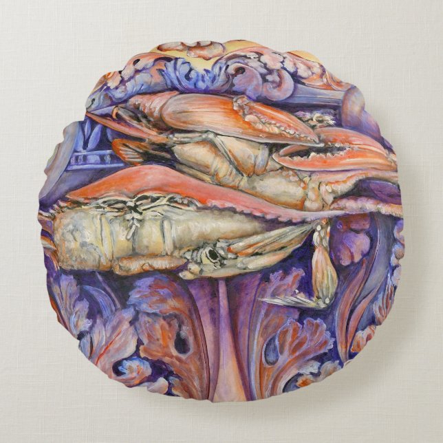 Coussins Ronds Balise de lecture Spike and Curly (Devant)