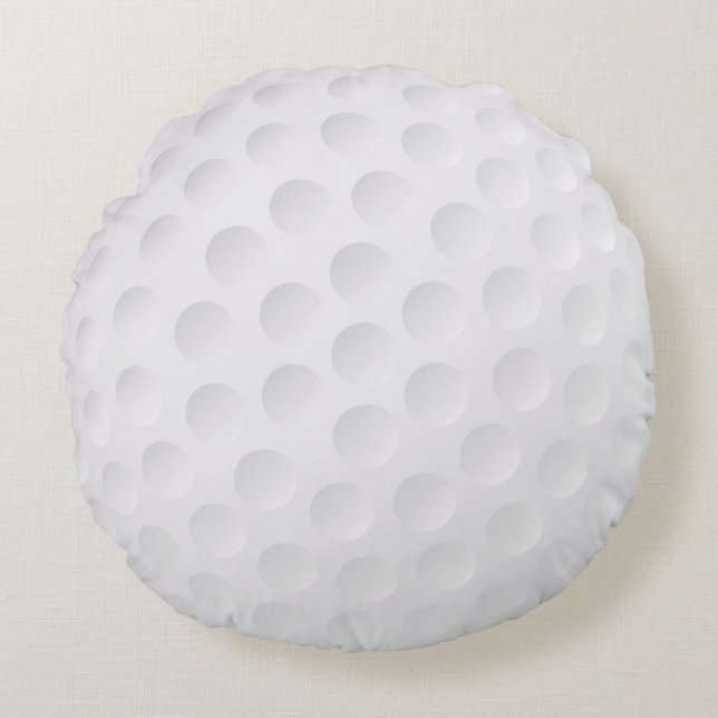 Coussins Ronds Ball de golf de Cute (Devant)