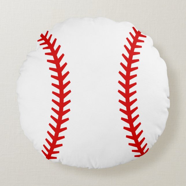 Coussins Ronds Balle de baseball (Devant)