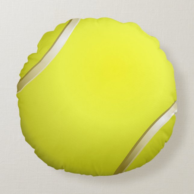 Coussins Ronds Balle de tennis (Devant)