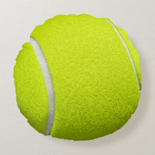 Coussins Ronds Balle de tennis drôle look