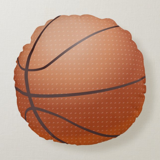 Coussins Ronds Basket-ball sportif (Devant)
