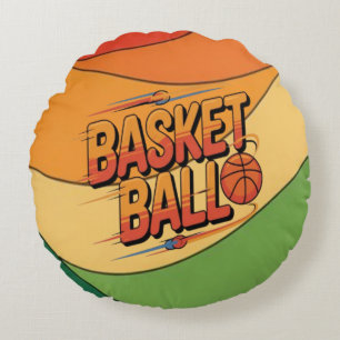 Coussins Ronds Basketball Thrill