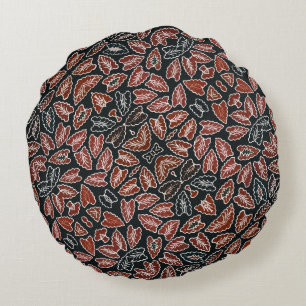 Coussins Ronds Batik Banten Simbut Round Pouf