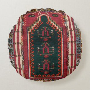 Coussins Ronds Belle moquette traditionnelle turque