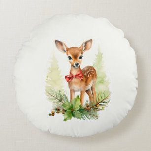 Coussins Ronds Belle renne Vintage