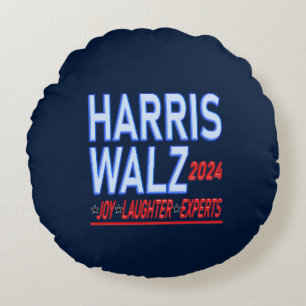 Coussins Ronds Biden Harris 2024 - pilule de ronde électorale pré