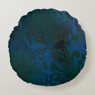 Coussins Ronds bleu