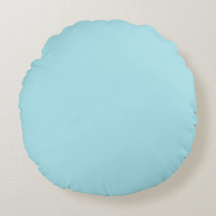 Coussins Ronds Bleu Bleu Bleu (couleur solide)