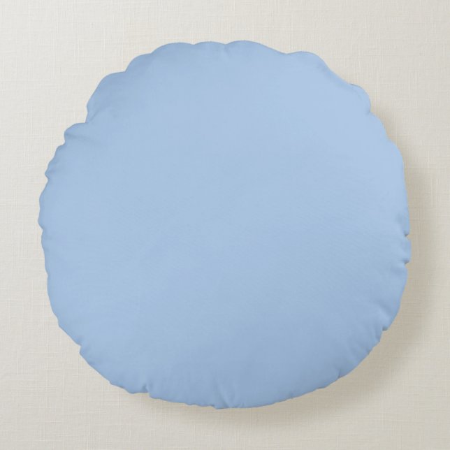 Coussins Ronds Bleu bleu clair (Devant)