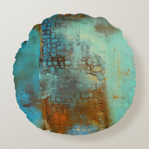 Coussins Ronds Bleu de Deja