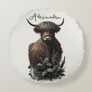 Coussins Ronds Boho Highland