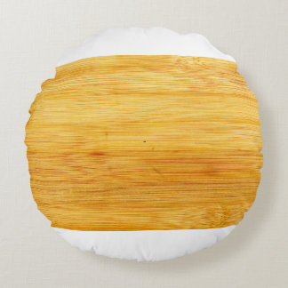 Coussins Ronds Bois bambou texture arrière - plan