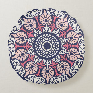 Coussins Ronds Bold Ethnic Modern Mandala boho chic Indian Yoga