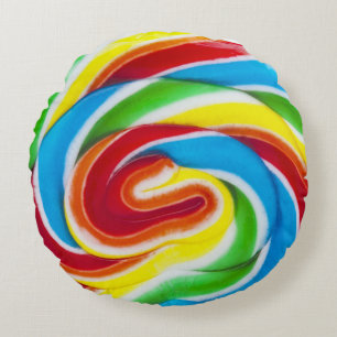 Coussins Ronds bonbon de sucrerie