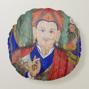 Coussins Ronds Bouddha Padmasambhava, Népal - Guru Rinpoché