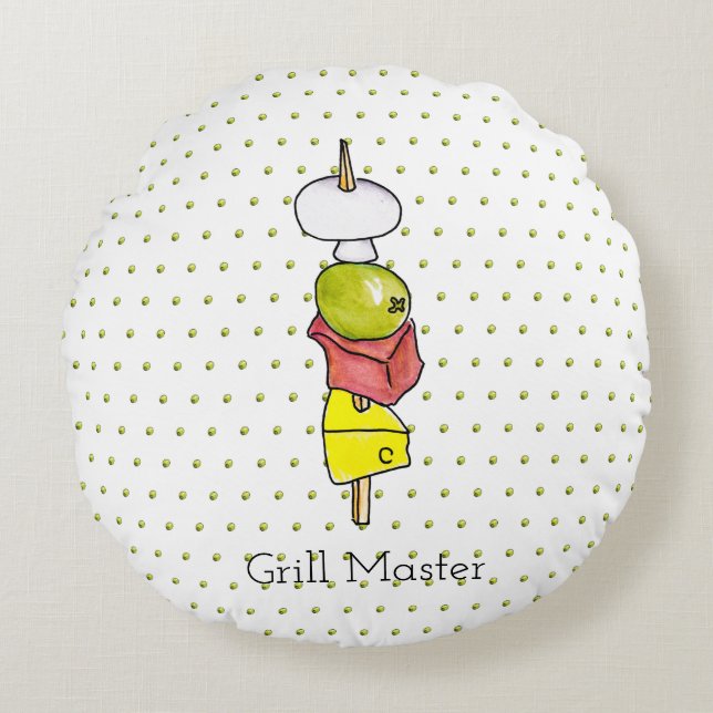 Coussins Ronds Brochette (Devant)