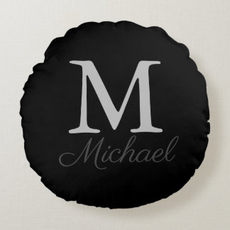 Coussins Ronds Brume de lumière monographique