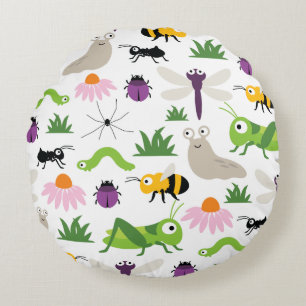Coussins Ronds Bugs