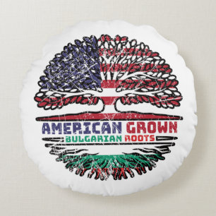 Coussins Ronds Bulgaria Bulgarian US American USA United States