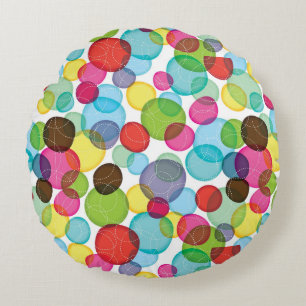 Coussins Ronds Bulles rondes enfants motif 2