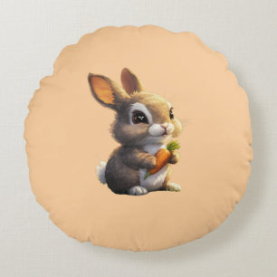 Coussins Ronds Bunny cavalcade