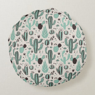 Coussins Ronds Cactus