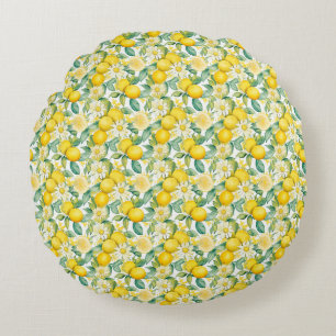 Coussins Ronds Cadeau d'anniversaire Lemon and Daisy Sans coutu