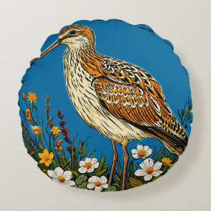 Coussins Ronds Cadeau élégant inspiré de la nature représentant l