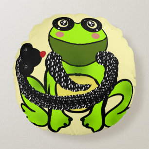 Coussins Ronds Cadeau personnalisé de l'amitié