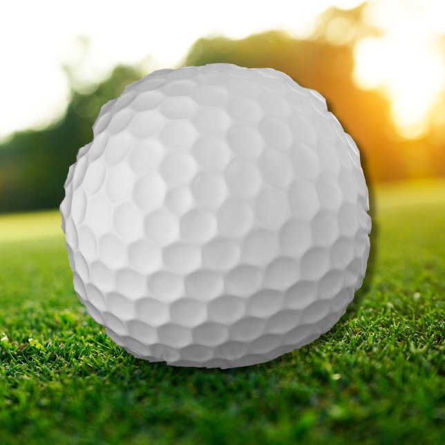 Coussins Ronds Cadeaux de balles de golf de la série Signature (Créateur téléchargé)
