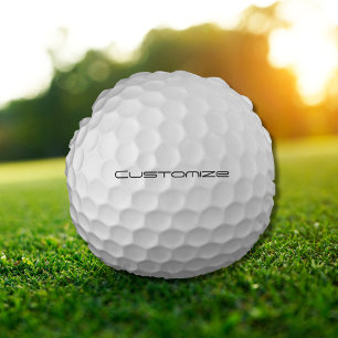 Coussins Ronds Cadeaux de balles de golf personnalisées de la sér