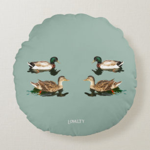 Coussins Ronds Canards colverts