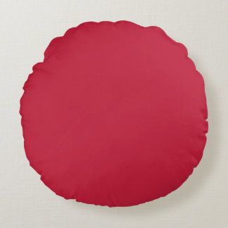 Coussins Ronds Cardinal (couleur unie)