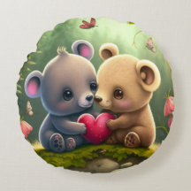 Caricature de petits ours mignons