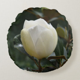 Coussins Ronds Carreau rond grandiflora de magnolia