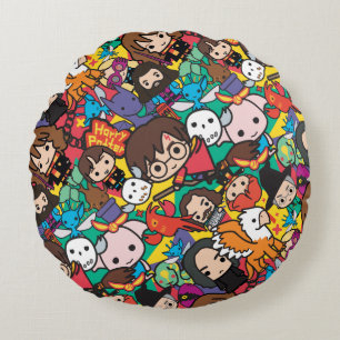 Coussins Ronds Cartoon Harry Potter Caractère Toss Motif