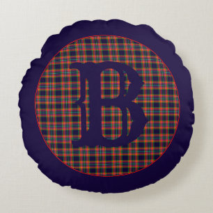 Coussins Ronds Champ de bataille Plaid